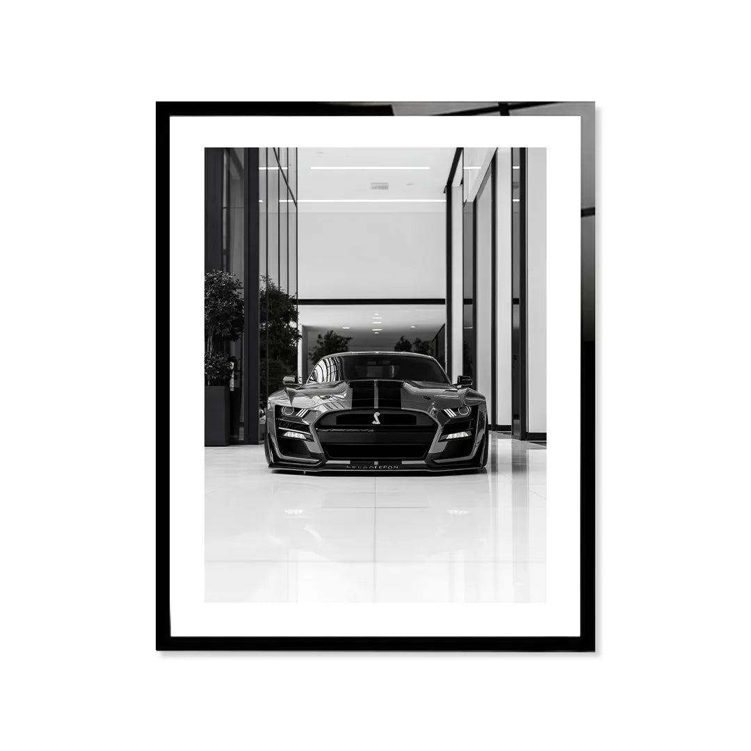 Cuadro Póster Ford Mustang Shelby GT500 | Decoración Moderna