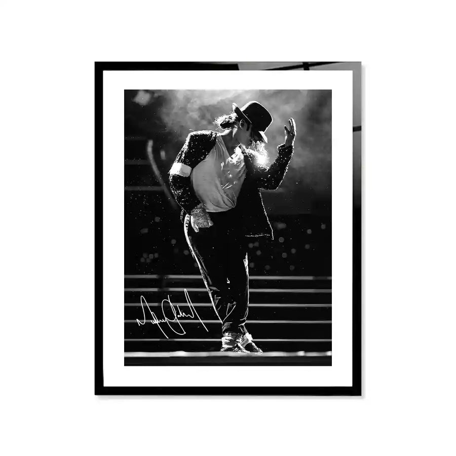 Cuadro Póster Michael Jackson Bailando | Decoración Musical