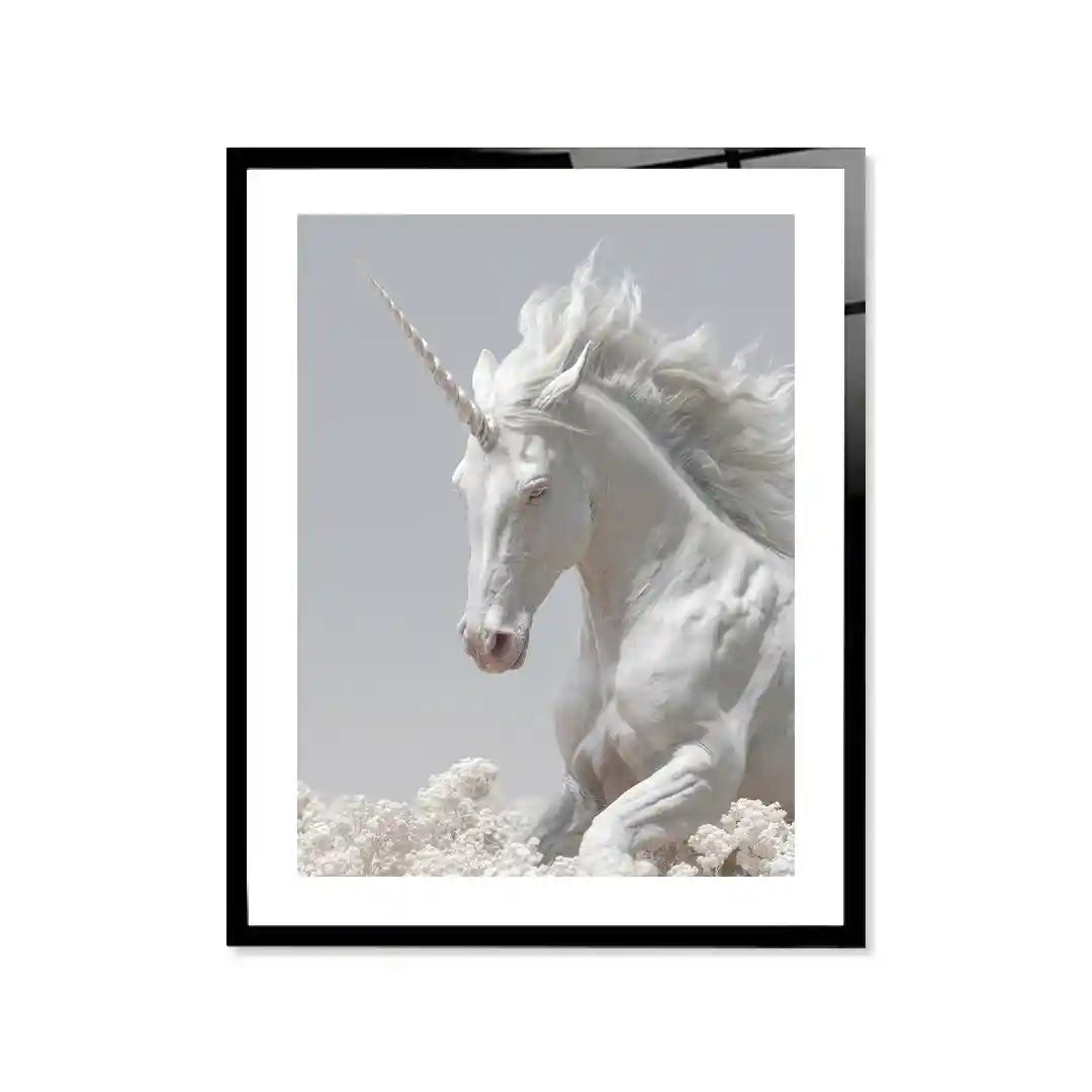 Cuadro Unicornio Blanco | Fuerza Mágica