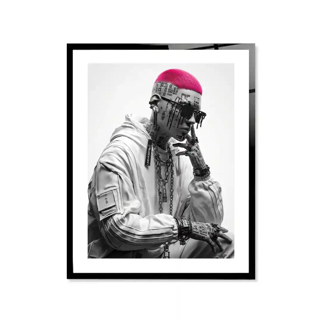Cuadro Urban Future | Cyber Pink