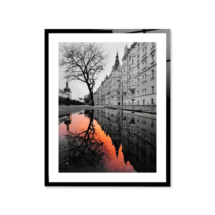 Cuadro Póster Praga | Decoración Urbana Moderna