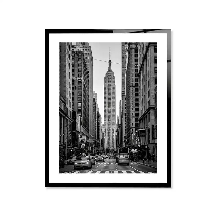 Cuadro Póster Empire State | Decoración Urbana de New York