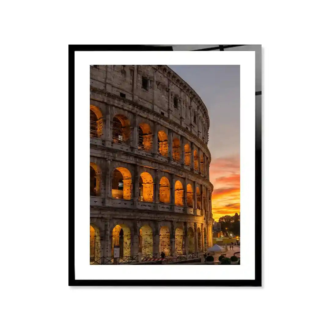 Cuadro Póster Coliseo de Roma | Decoración Urbana