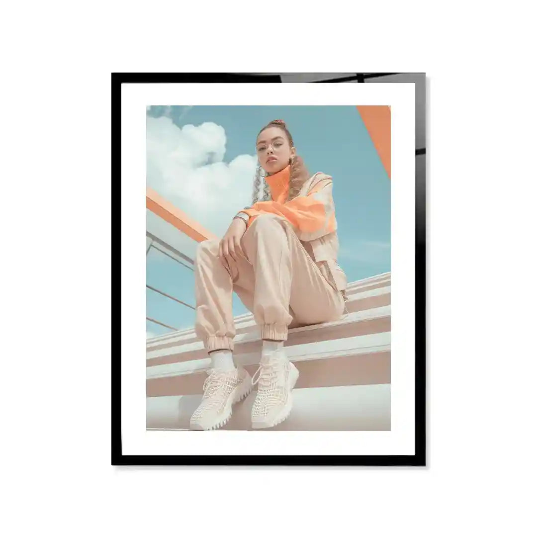 Cuadro Urban Peach | Street Fashion