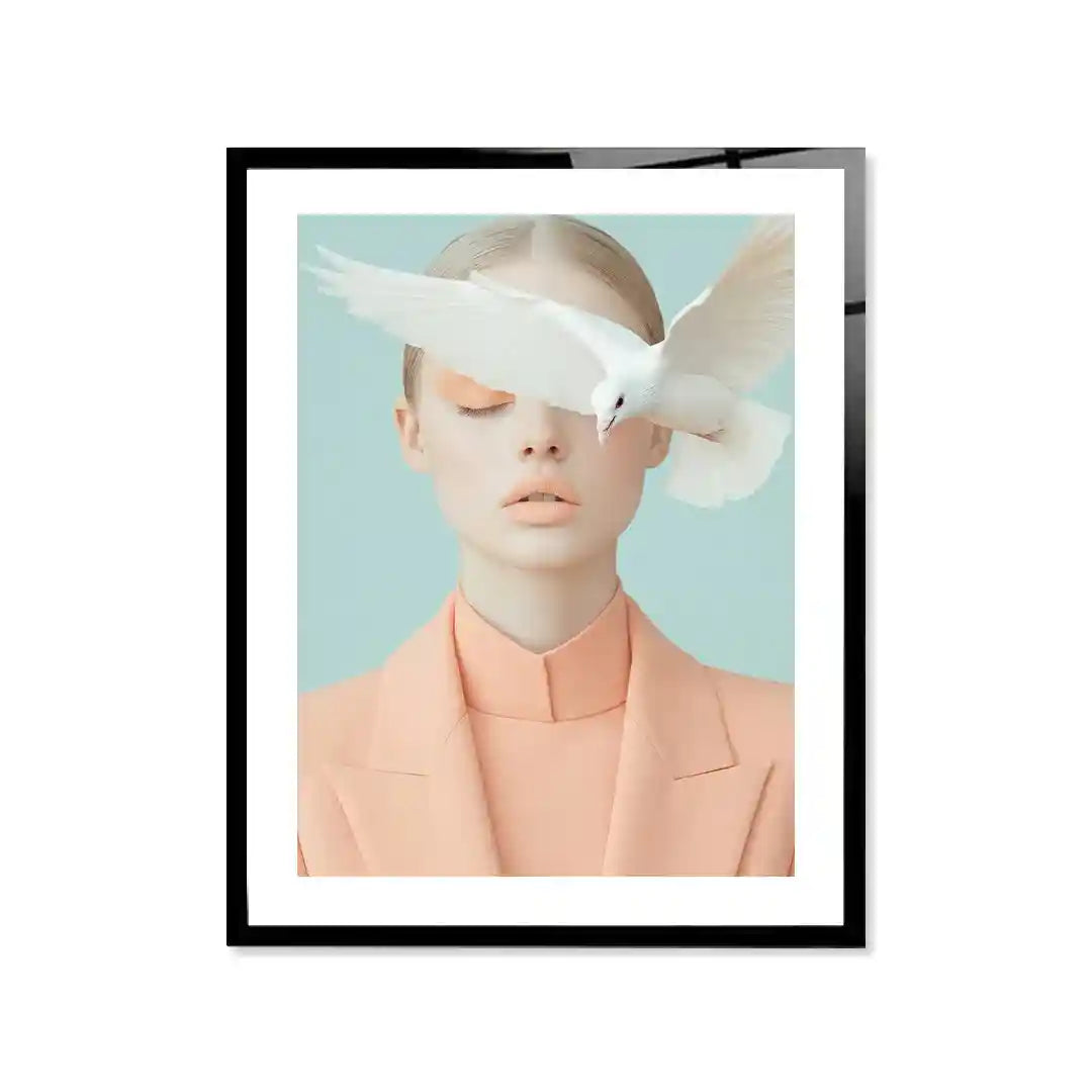 Cuadro Soft Freedom | Pastel Dove