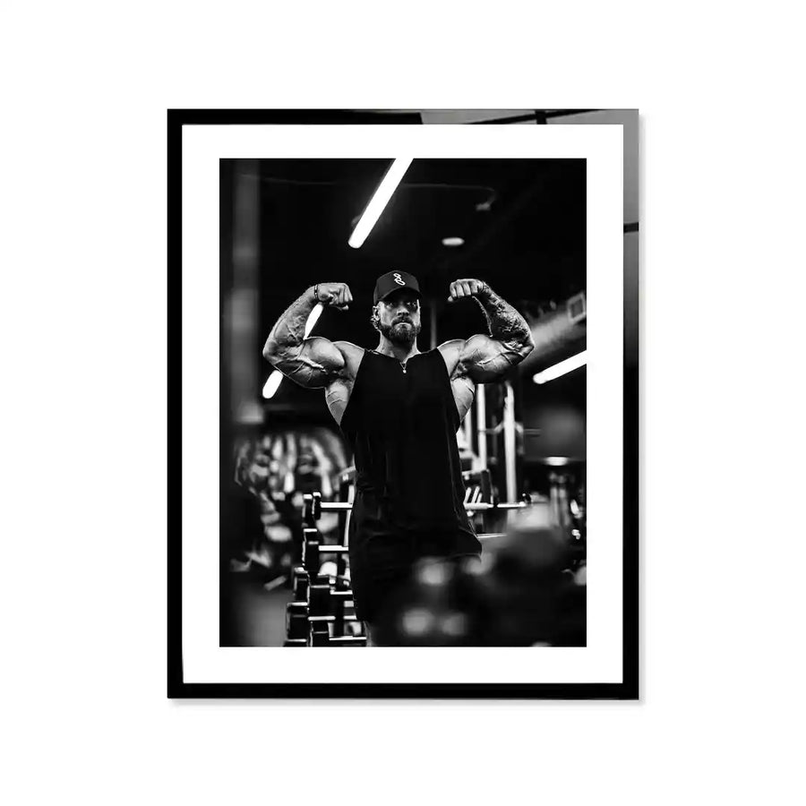Cuadro Póster Chris Bumstead | Decoración Fitness