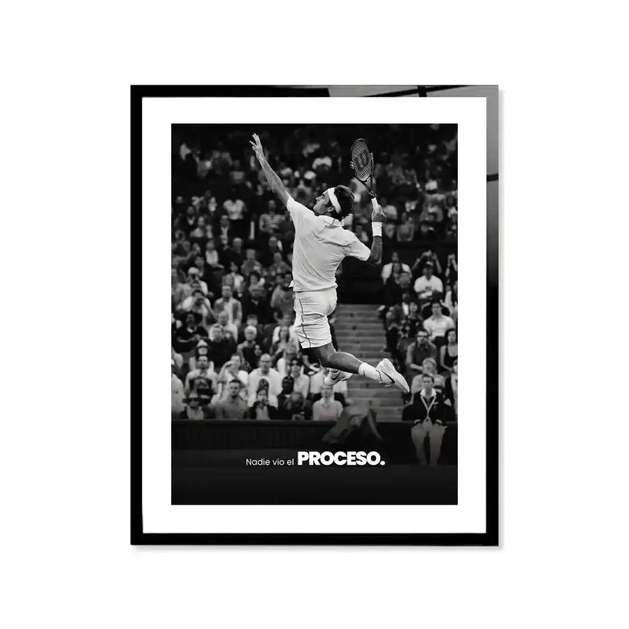 Cuadro Póster Roger Federer | Decoración de Tenis