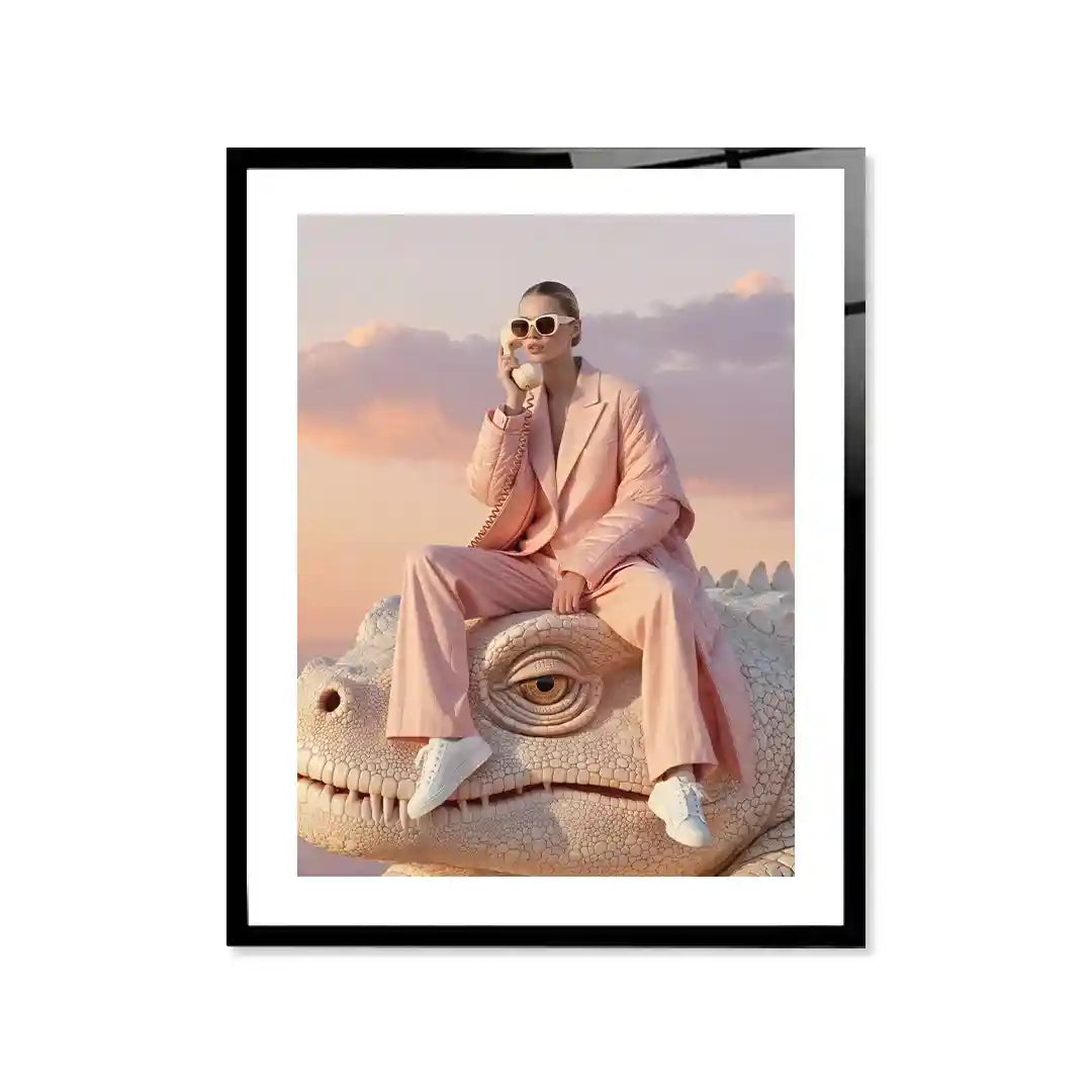 Cuadro Pastel Rider | Dream Call