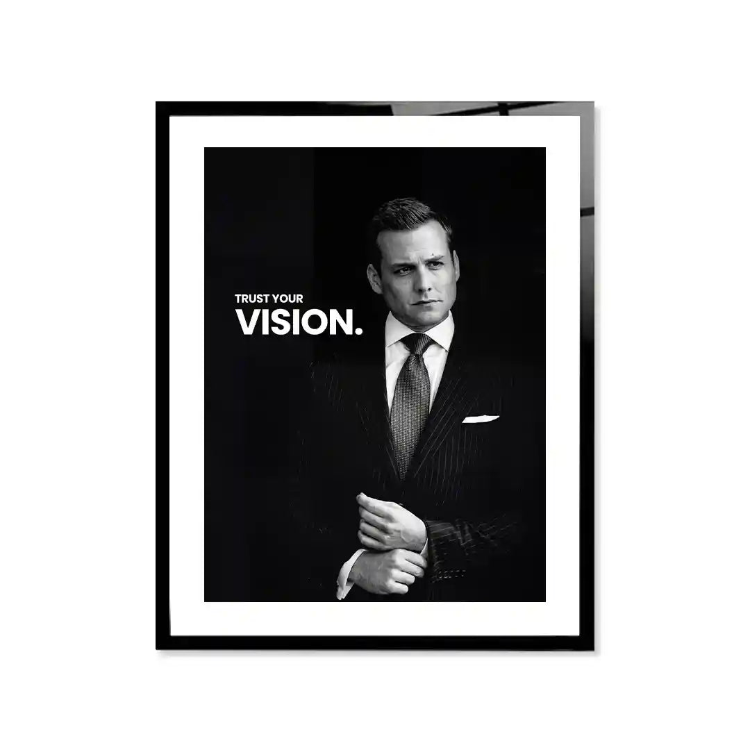 Cuadro Motivacional | Trust Your Vision | Mentalidad de Éxito