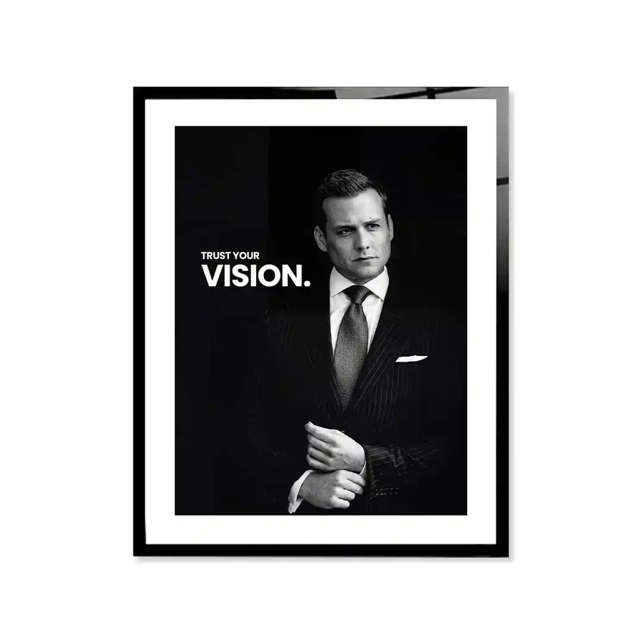 Cuadro Motivacional | Trust Your Vision | Mentalidad de Éxito