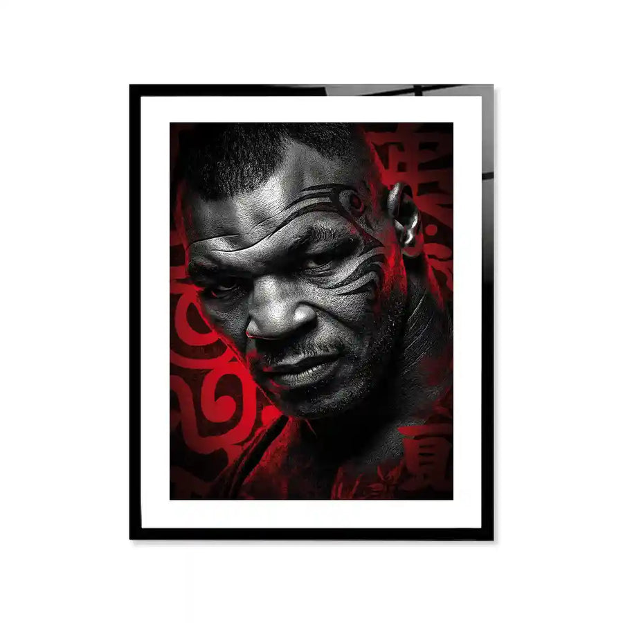Cuadro Póster Mike Tyson | Decoración de Boxeo