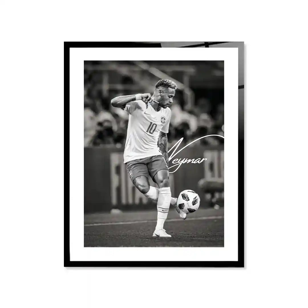Cuadro Póster Neymar Jr. | Decoración de Fútbol