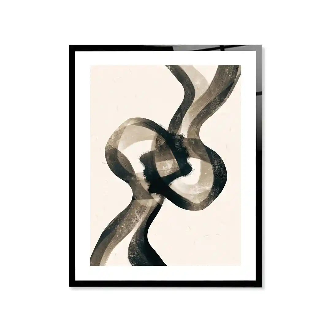 Cuadro Póster Abstracto Silencio en Movimiento | Decoración Minimalista