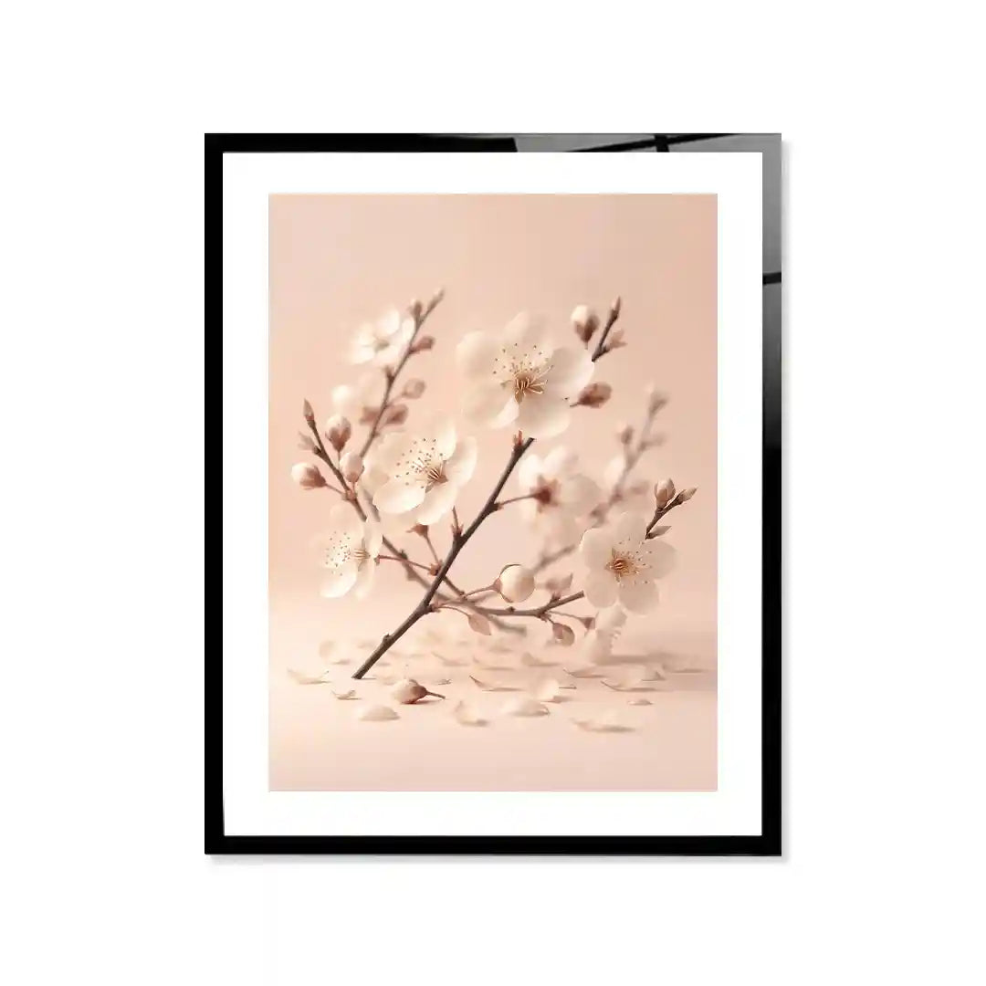 Cuadro Póster Flores de Cerezo Rosa | Decoración Floral Elegante