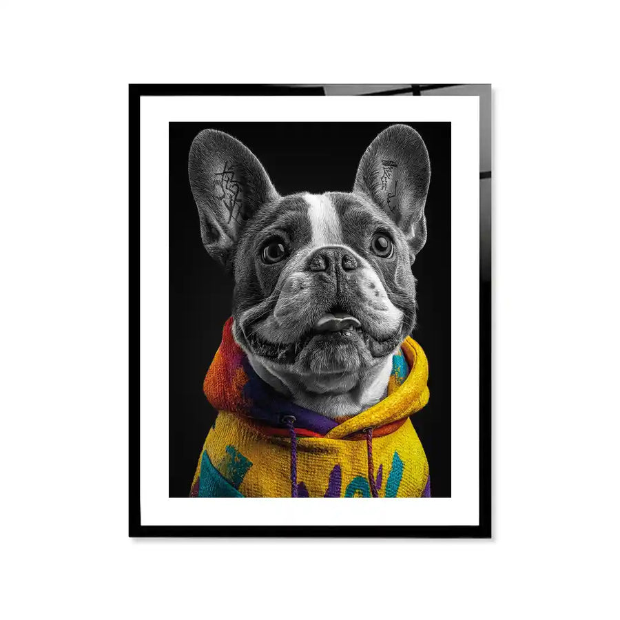 Cuadro Póster Bulldog Francés | Decoración Moderna