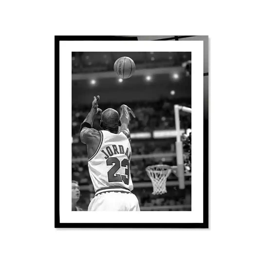 Cuadro Póster Michael Jordan 23 | Decoración de Baloncesto