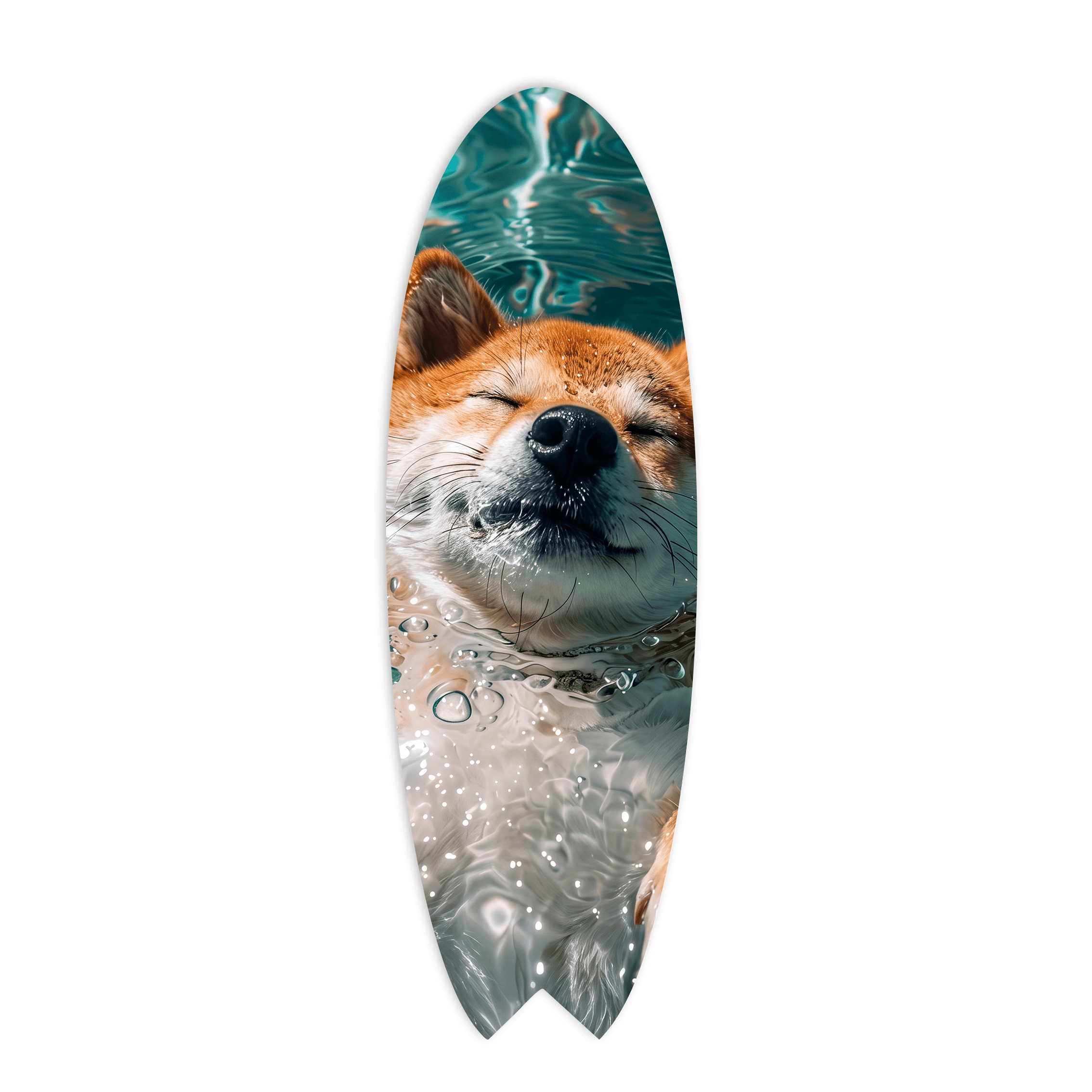 Cuadro Tabla de Surf con Perezoso | Decoración Costera