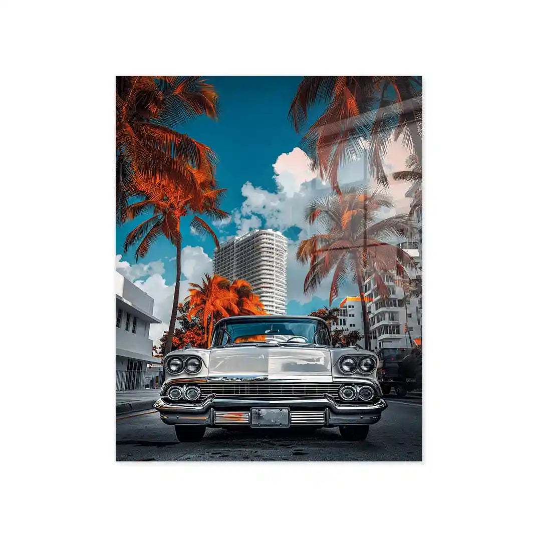 Cuadro Póster Chevrolet Impala | Decoración de Coches Clásicos