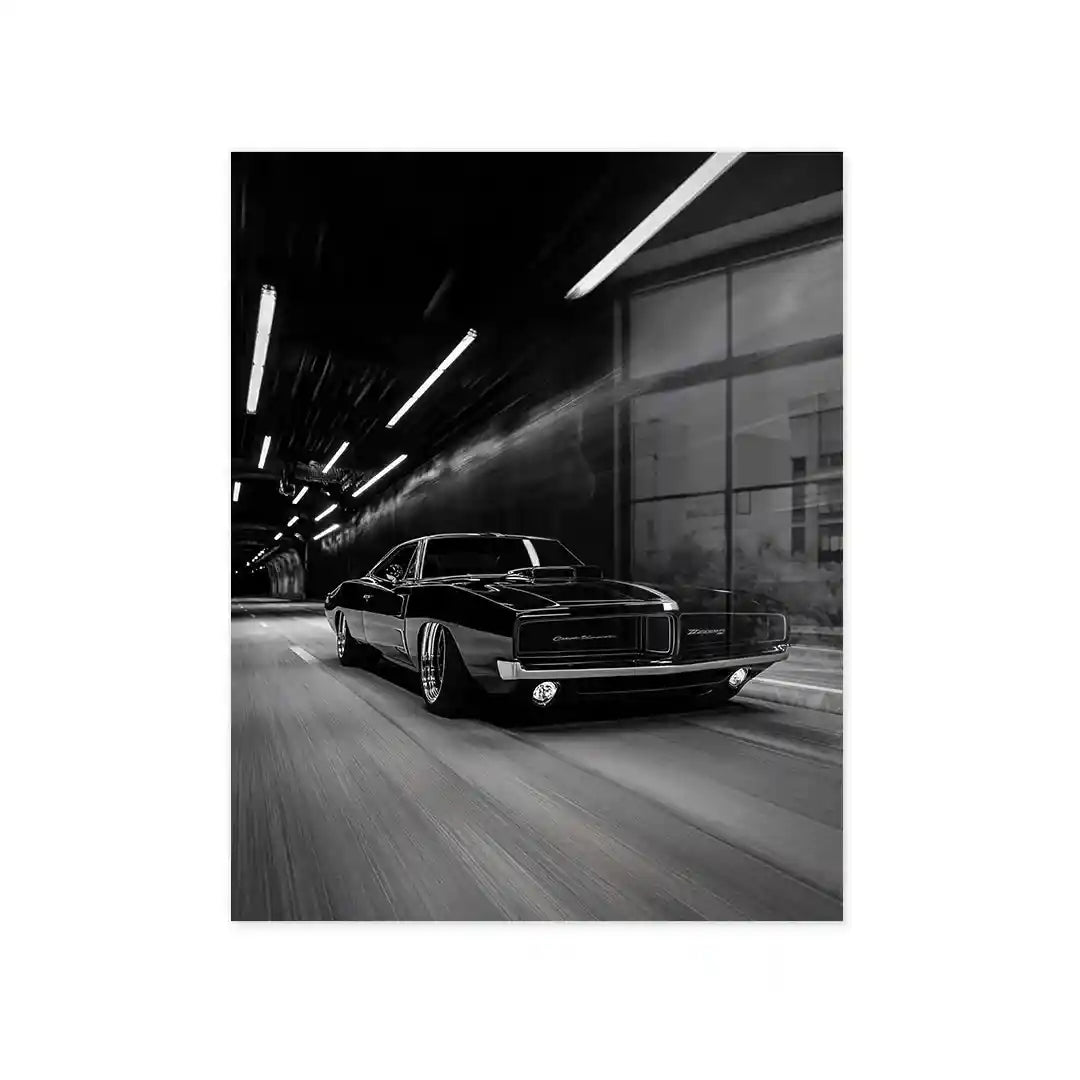 Cuadro Póster Dodge Charger 1969 | Decoración de Coches