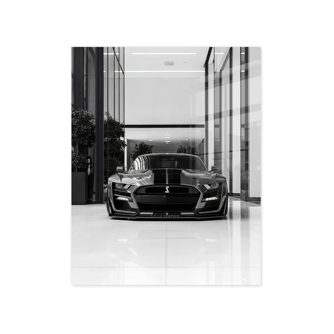 Cuadro Póster Ford Mustang Shelby GT500 | Decoración Moderna