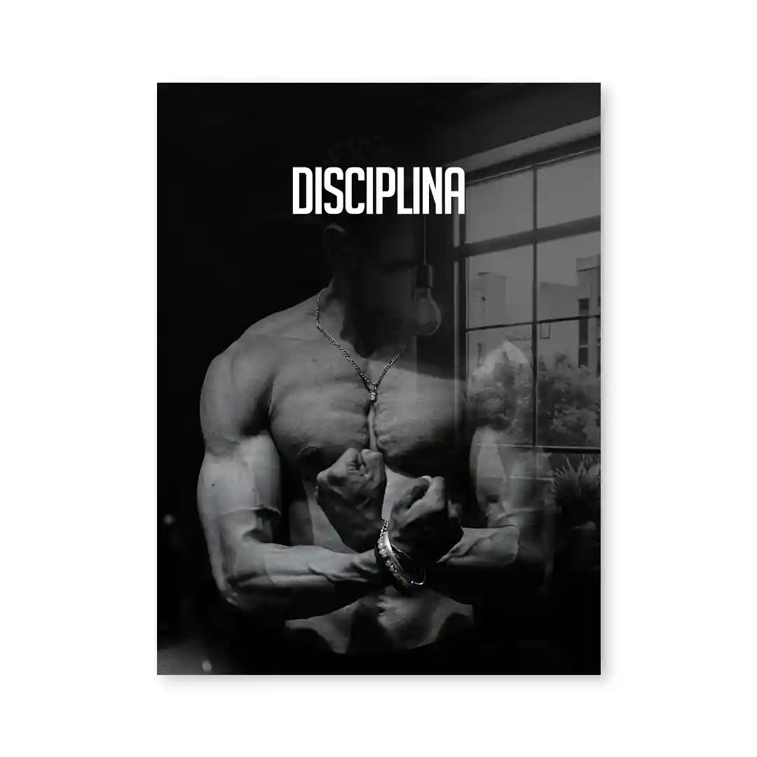 Cuadro Motivacional | Disciplina | Fuerza y Constancia