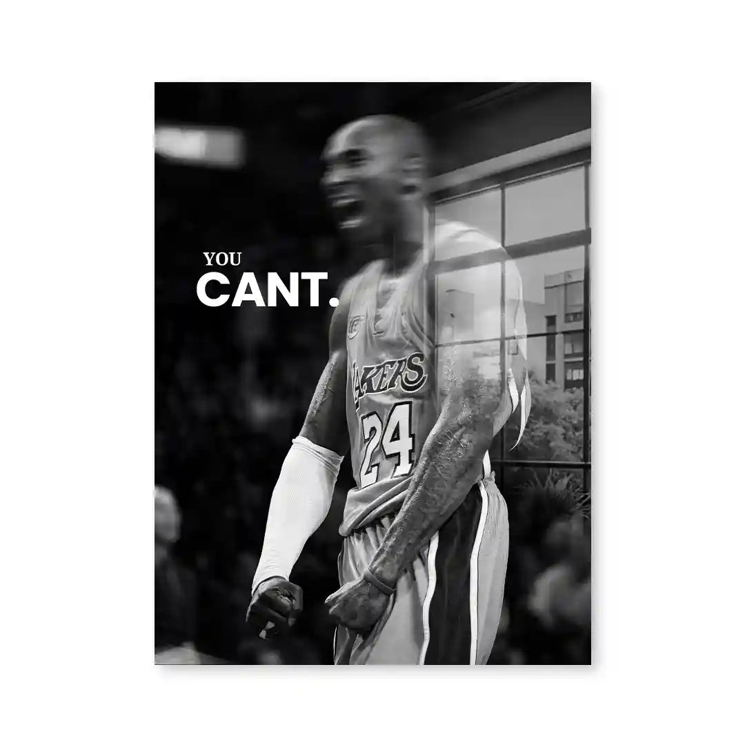 Cuadro Motivacional | You Can’t | Mentalidad Ganadora
