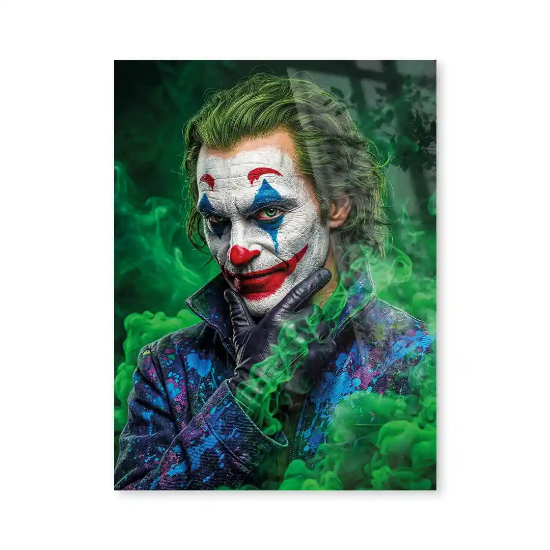 Cuadro Villano Clown | Sonrisa del Caos | Arte Cinematográfico
