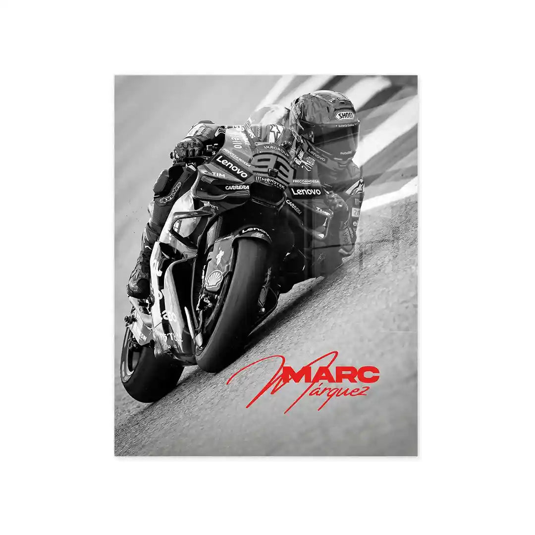 Cuadro Póster Marc Márquez | Decoración MotoGP