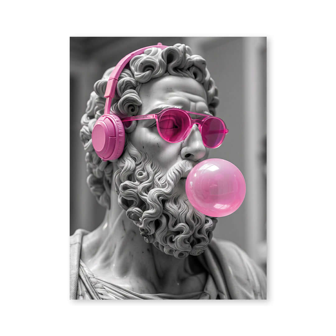 Cuadro Póster Sócrates Pop Art | Decoración Moderna