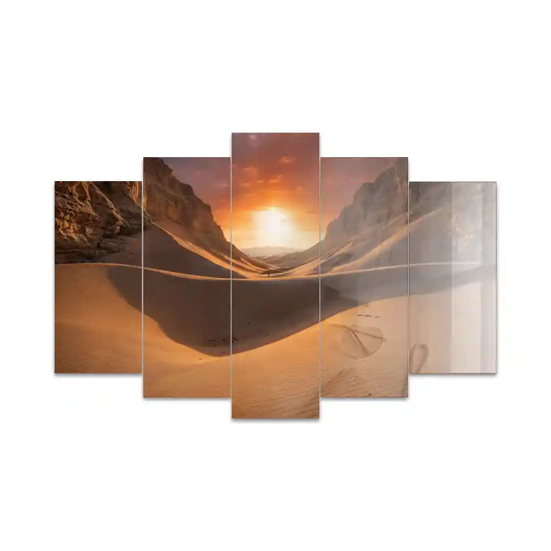 Cuadro de Metacrilato Desierto | Decoración de Paisajes