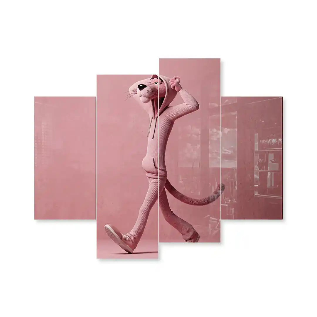 Cuadro de Metacrilato Pantera Rosa | Decoración Moderna