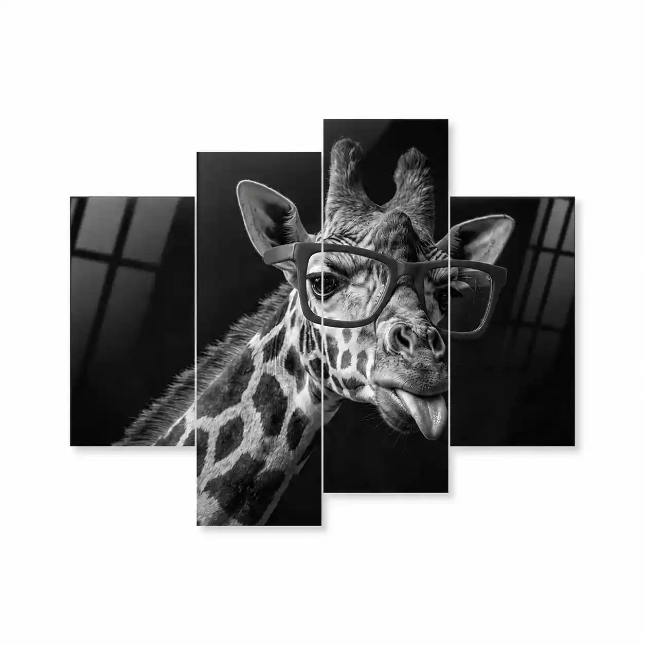 Cuadro de Metacrilato Jirafa | Decoración Moderna de Pared