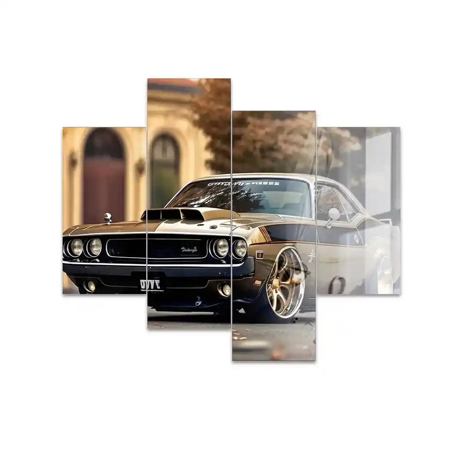 Cuadro de Metacrilato Dodge Challenger | Decoración de Coches