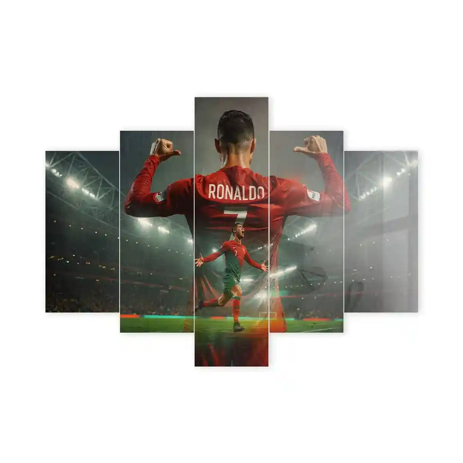 Cuadro de Metacrilato Cristiano Ronaldo | Decoración de Fútbol