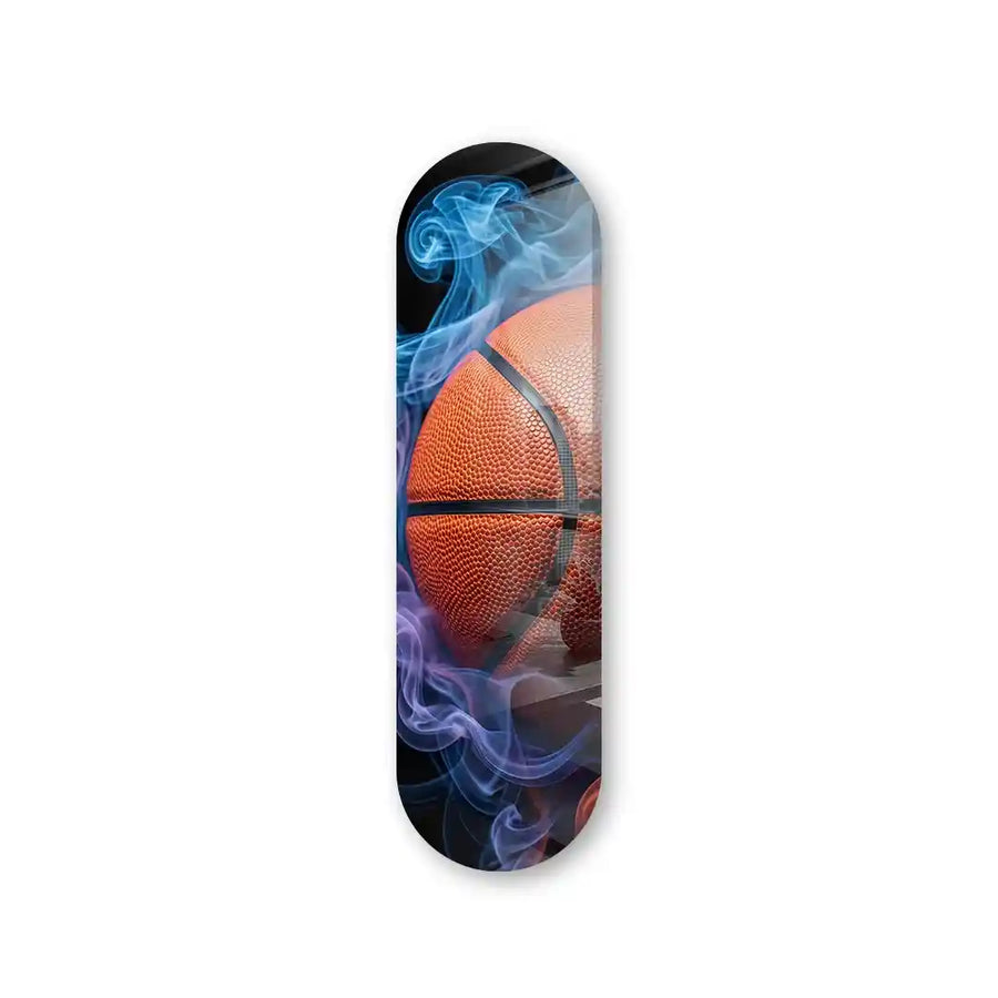 Cuadro Patineta Deportivo | Basketball Smoke