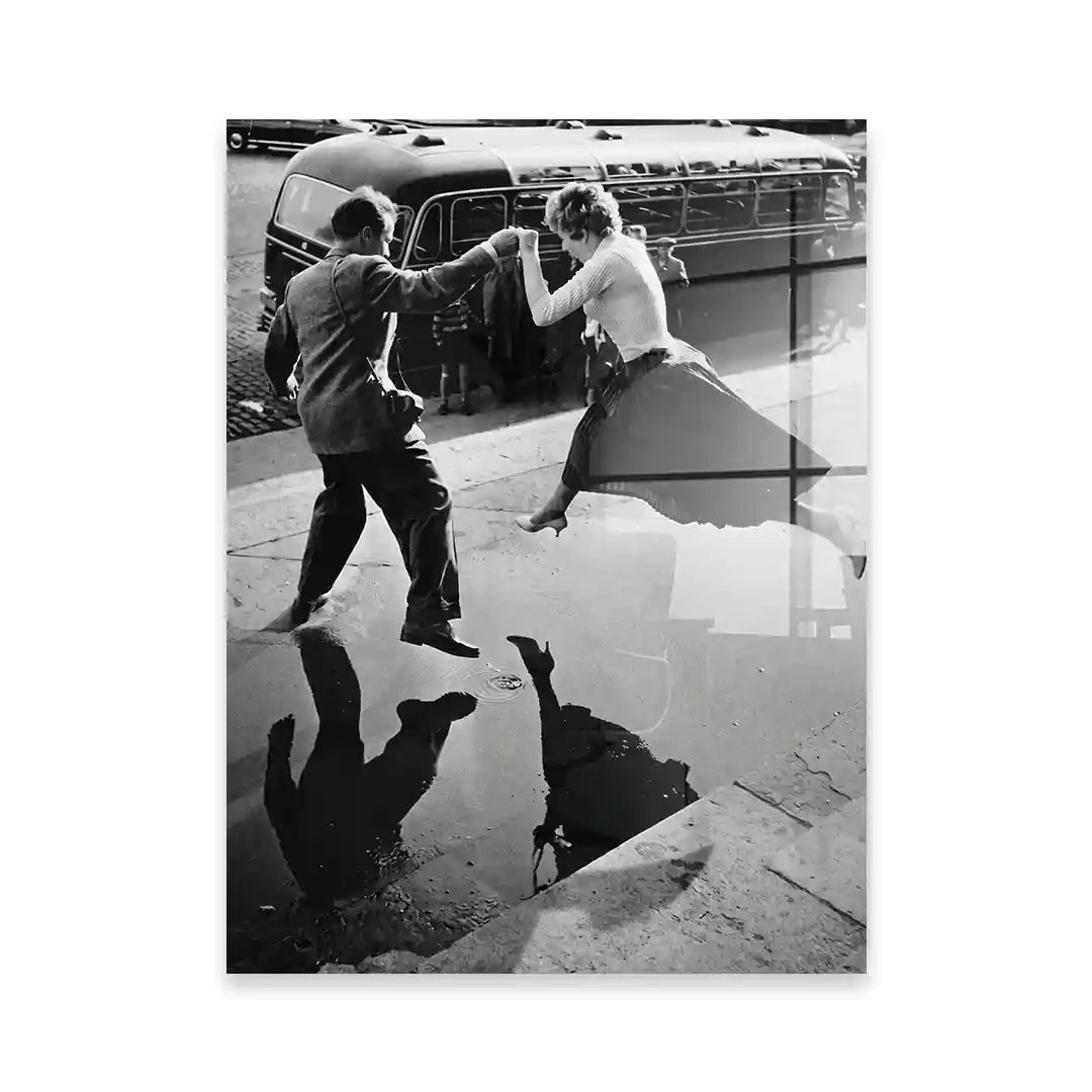 Cuadro Pareja Saltando | Instante Eterno