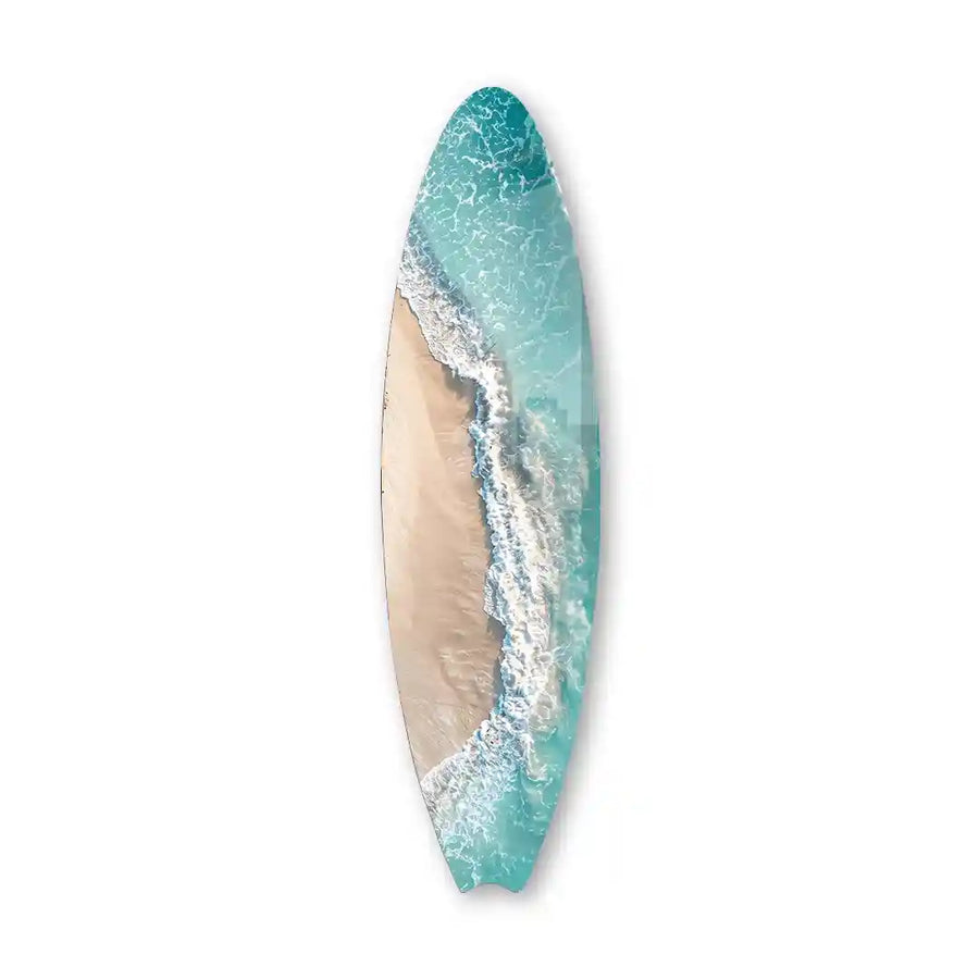Cuadro Vertical Tabla Surf | Costa Turquesa