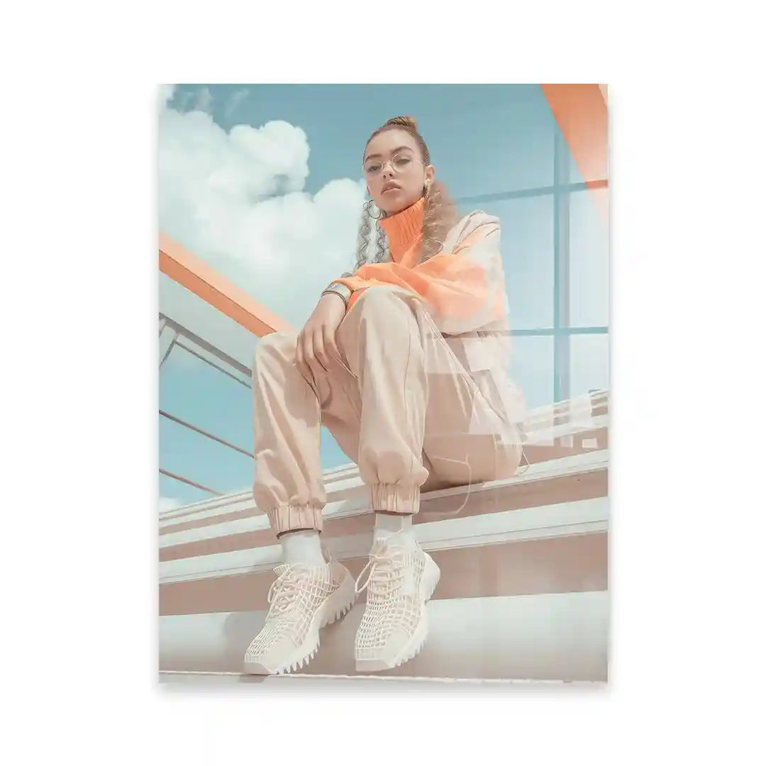 Cuadro Urban Peach | Street Fashion
