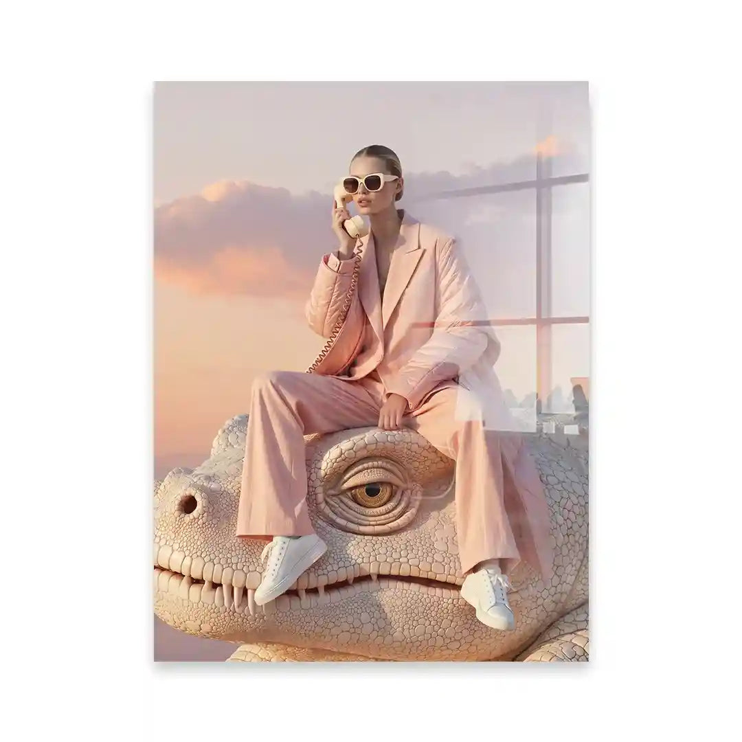 Cuadro Pastel Rider | Dream Call