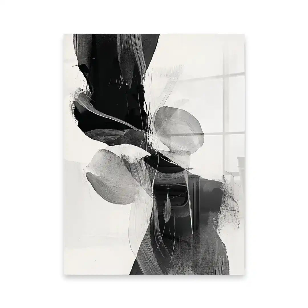 Cuadro Póster Abstracto Equilibrio Monocromático | Decoración Minimalista