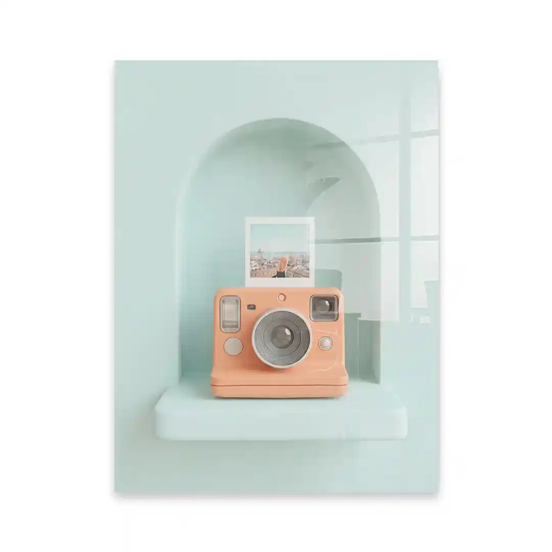 Cuadro Pastel Memories | Retro Camera