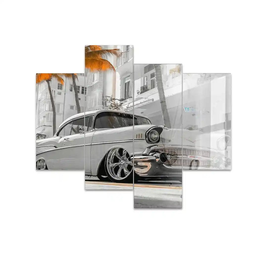 Cuadro de Metacrilato Chevrolet Bel Air 1957 | Decoración de Coches