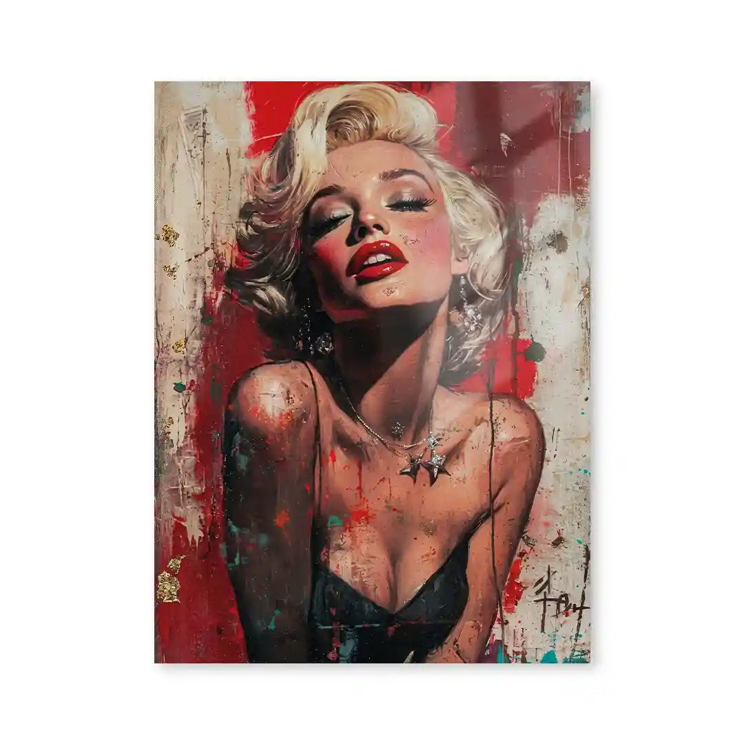 Cuadro Glamour Pop Marilyn Monroe | Diva de Hollywood | Estilo Vintage