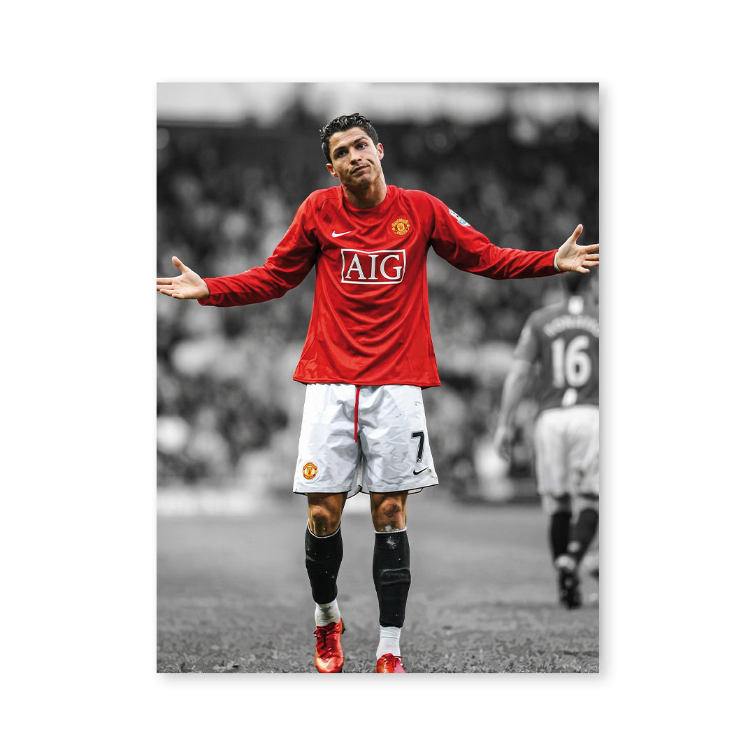 Cuadro Póster Cristiano Ronaldo | Decoración de Fútbol