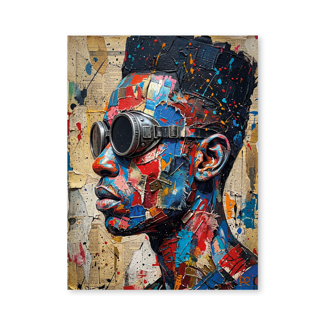 Cuadro Póster Retrato Urbano | Decoración Pop Art