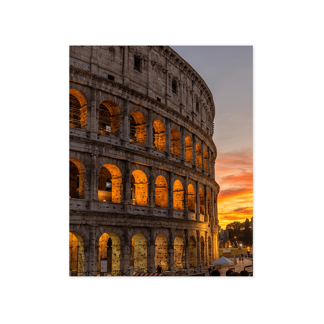 Cuadro Póster Coliseo de Roma | Decoración Urbana