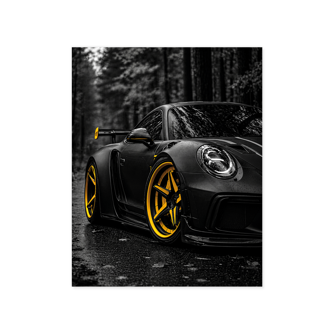 Cuadro Póster Porsche 911 GT2 RS | Decoración Deportiva