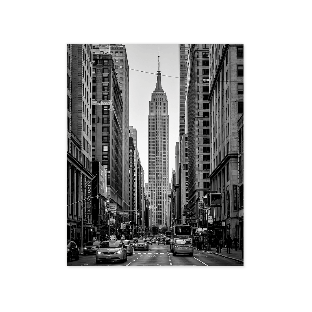 Cuadro Póster Empire State | Decoración Urbana de New York