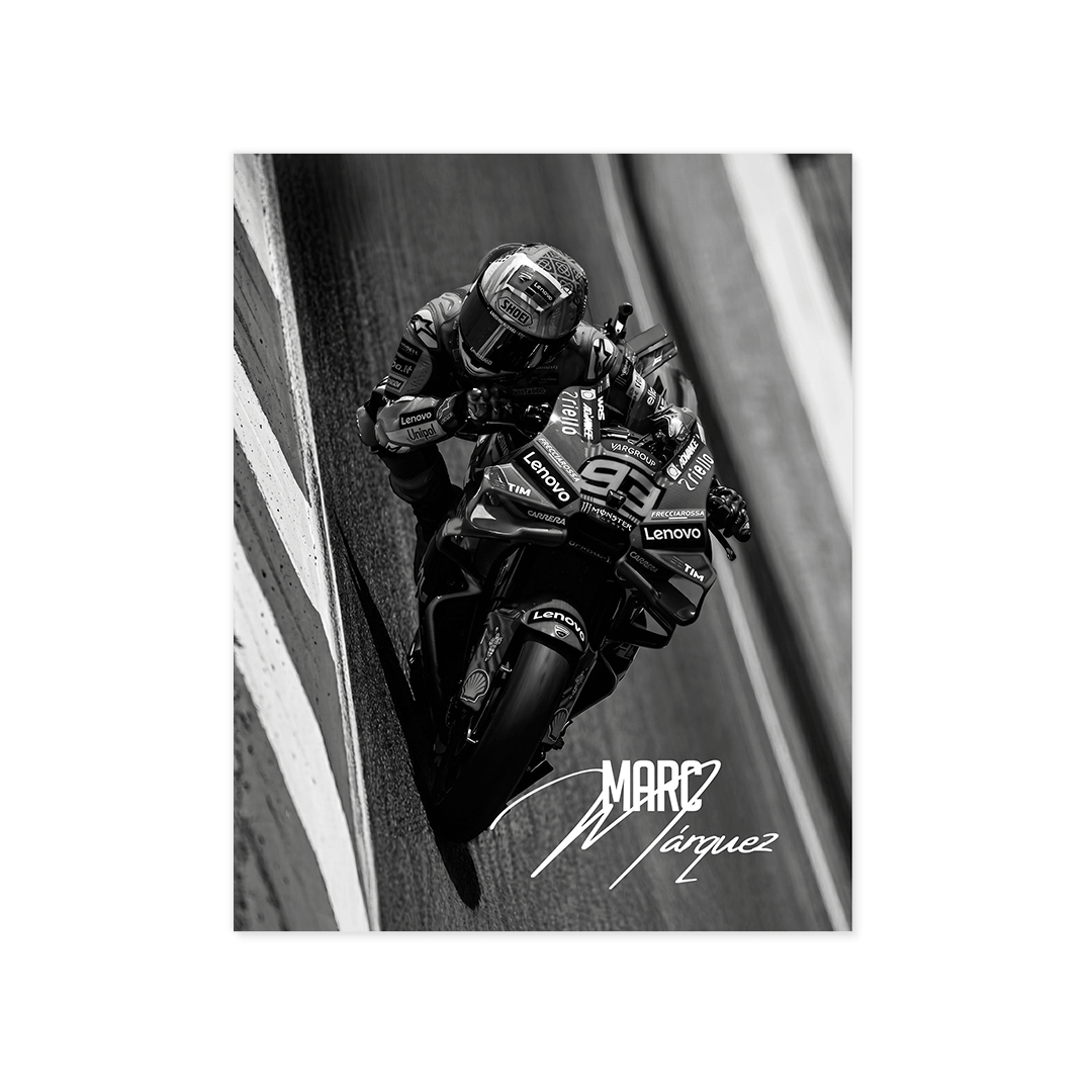 Cuadro Póster Marc Márquez | Decoración de MotoGP
