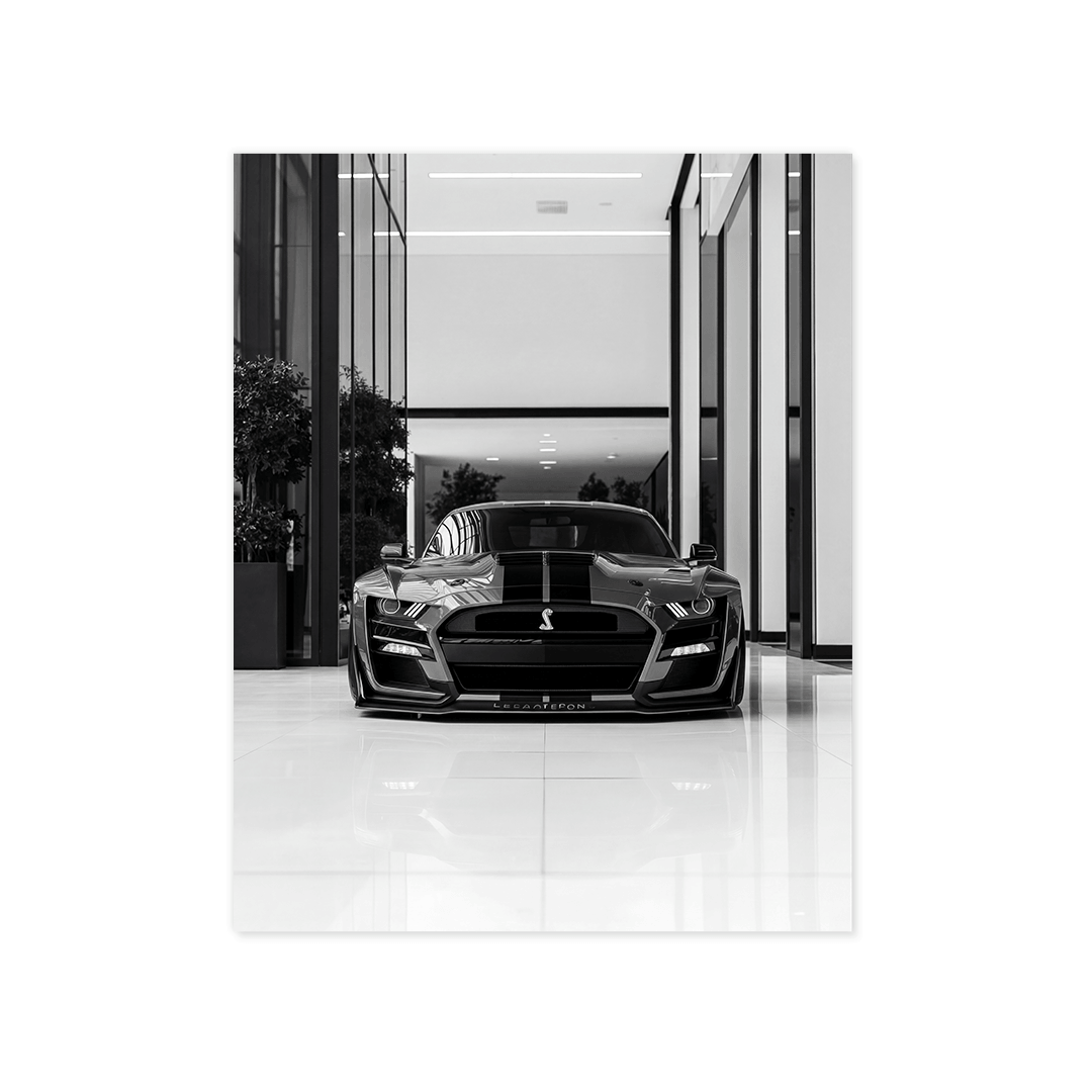 Cuadro Póster Ford Mustang Shelby GT500 | Decoración Moderna
